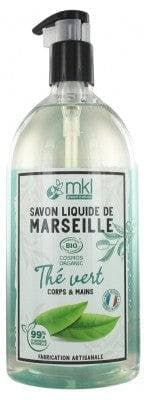 MKL Green Nature - Marseille Liquid Soap Green Tea Organic 1L