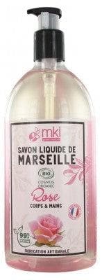MKL Green Nature - Marseille Liquid Soap Rose Organic 1L