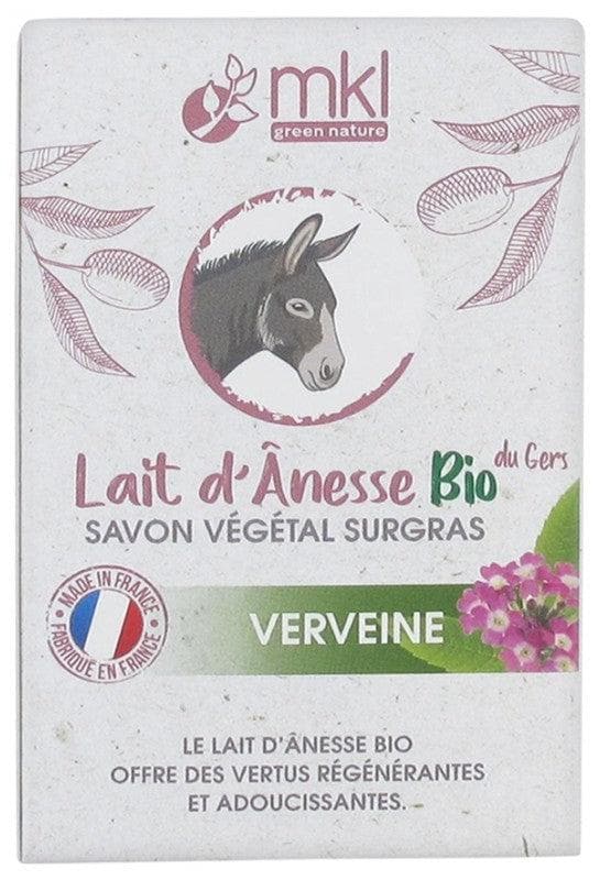 MKL Green Nature Organic Donkey Milk Organic From the Gers Verbena Surgras Vegetable Soap 100g
