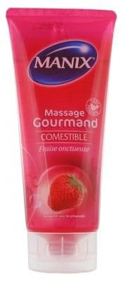Manix - Delicious Massage Creamy Strawberry 200ml