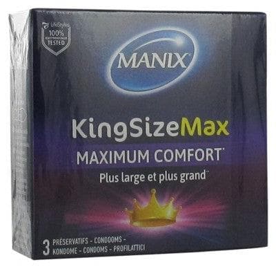 Manix - King Size Max 3 Condoms