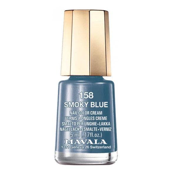 Mavala Mini Color Nail Color Cream 5ml Color 158 Smoky Blue