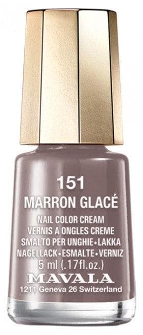 Mavala Mini Color Nail Color Cream 5ml Colour: 151: Marron Glacé