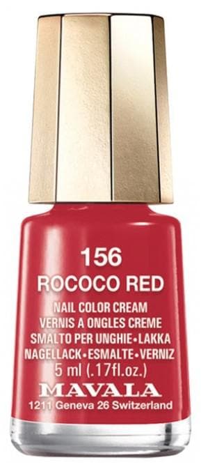 Mavala Mini Color Nail Color Cream 5ml Colour: 156: Rococo Red