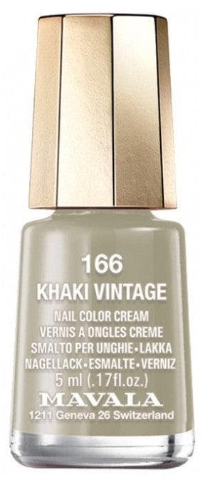 Mavala Mini Color Nail Color Cream 5ml Colour: 166: Khaki Vintage