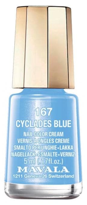 Mavala Mini Color Nail Color Cream 5ml Colour: 167: Cyclades Blue