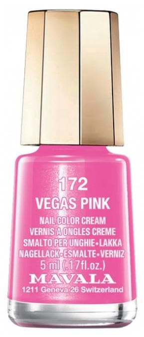Mavala Mini Color Nail Color Cream 5ml Colour: 172: Vegas Pink