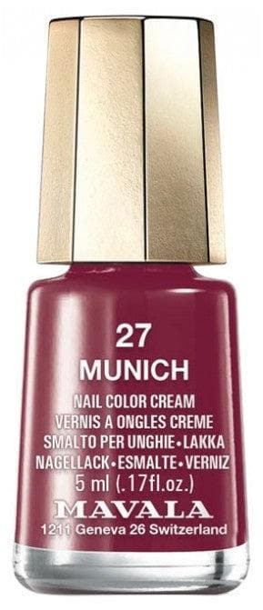 Mavala Mini Color Nail Color Cream 5ml Colour: 27: Munich