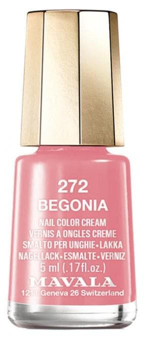 Mavala Mini Color Nail Color Cream 5ml Colour: 272: Begonia