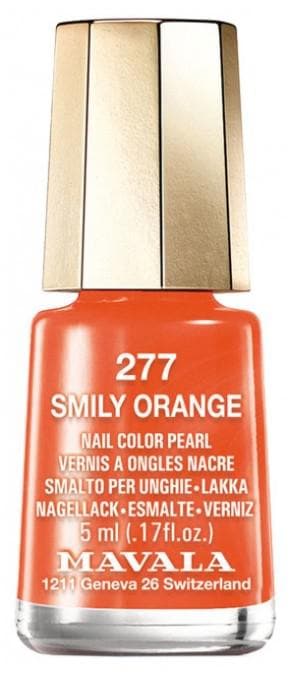 Mavala Mini Color Nail Color Cream 5ml Colour: 277: Smily Orange