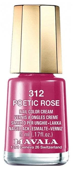 Mavala Mini Color Nail Color Cream 5ml Colour: 312: Poetic Rose