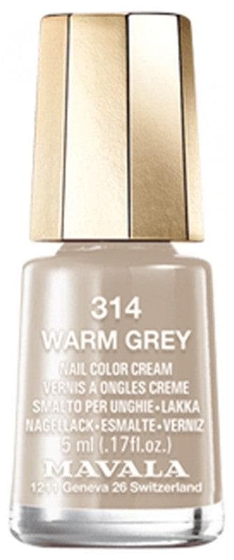 Mavala Mini Color Nail Color Cream 5ml Colour: 314: Warm Grey