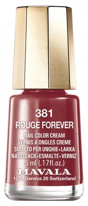 Mavala Mini Color Nail Color Cream 5ml Colour: 381: Rouge Forever