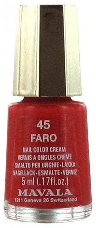 Mavala Mini Color Nail Color Cream 5ml Colour: 45: Faro