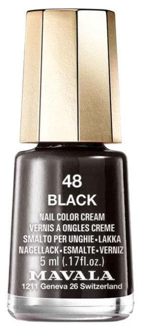 Mavala Mini Color Nail Color Cream 5ml Colour: 48: Black