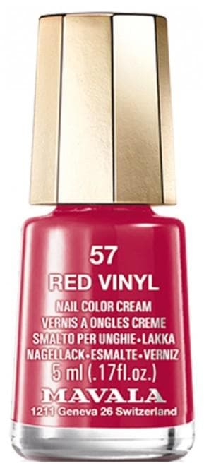 Mavala Mini Color Nail Color Cream 5ml Colour: 57: Red Vinyl