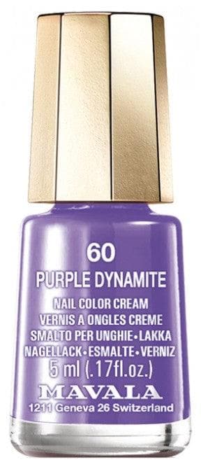 Mavala Mini Color Nail Color Cream 5ml Colour: 60: Purple Dynamite