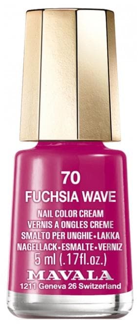 Mavala Mini Color Nail Color Cream 5ml Colour: 70: Fuchsia Wave