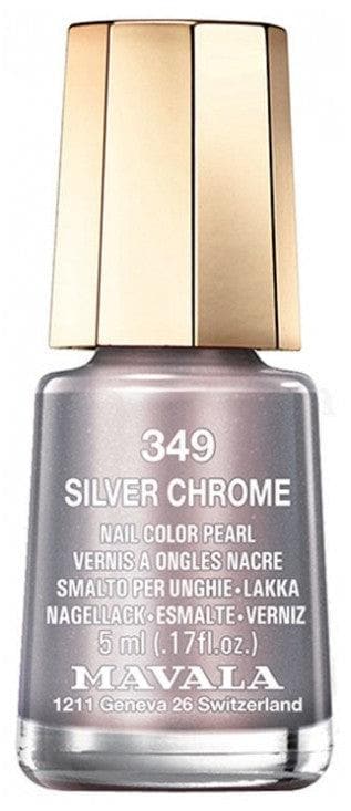 Mavala Mini Color Nail Polish 5 ml Colour: 349 : Silver Chrome