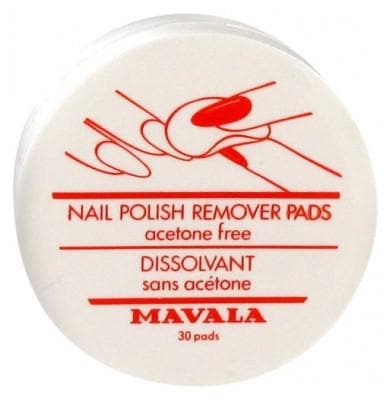 Mavala - Nail Polish Remover Acetone Free 30 Pads