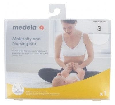 Medela - Maternity and Nursing Bra White - Size: Size S