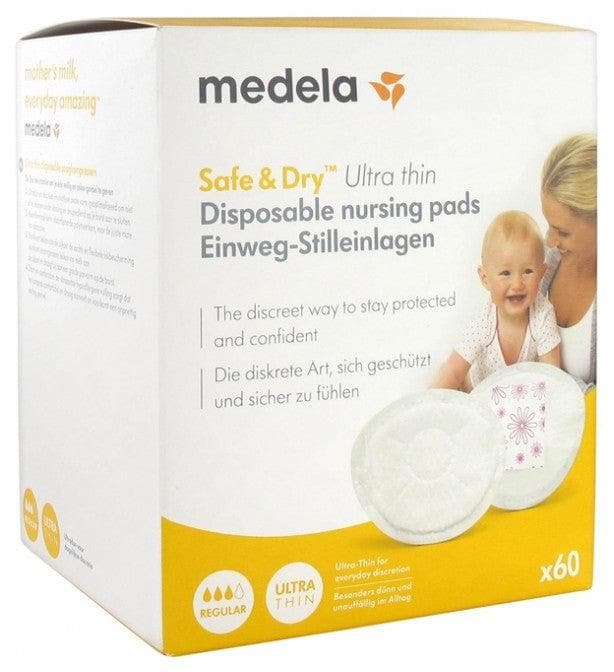 Medela Safe & Dry Ultra Thin Disposable Nursing Pads 60