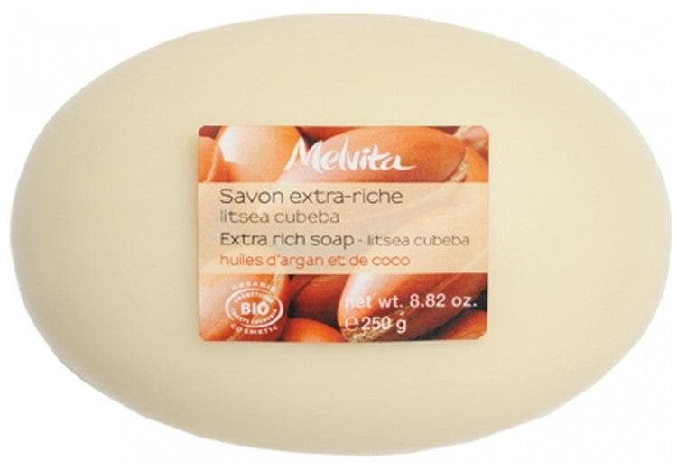Melvita Extra-Rich Soap Argan and Coconut Oil Organic 250g