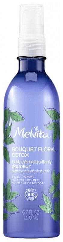 Melvita Floral Bouquet Detox Organic Gentle Cleansing Milk 200 ml