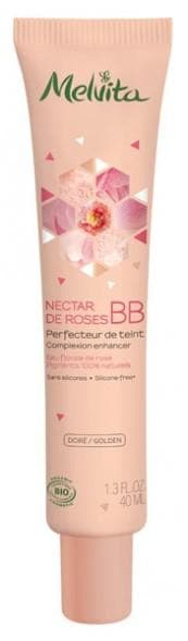 Melvita Nectar de Roses Organic BB Complexion Enhancer Intense Hydration 40ml Colour: Golden