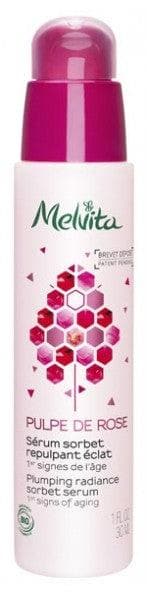 Melvita Pulpe de Rose Plumping Radiance Sorbet Serum 30ml