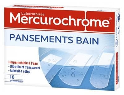 Mercurochrome - 16 Bath Strips