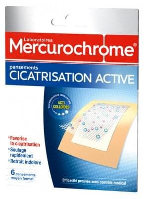 Mercurochrome - Active Healing Plasters 6 Plasters
