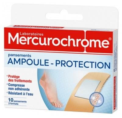 Mercurochrome - Blister Protection 10 Plasters