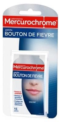 Mercurochrome - Cold Sore Patches 15 Patches
