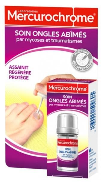 Mercurochrome Damaged Nails by Mycosis and Trauma Care 3,3ml