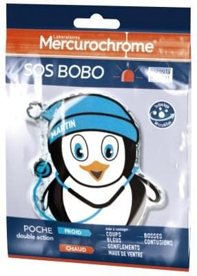 Mercurochrome - Double Action Bag SOS Pain - Model: Penguin