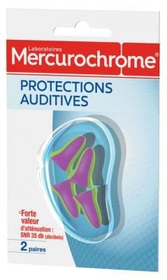Mercurochrome - Hearing Protections 2 Pairs