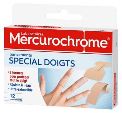 Mercurochrome - Special Fingers 12 Dressings