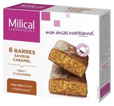 Milical - 6 Slimming Bars - Flavour: Caramel