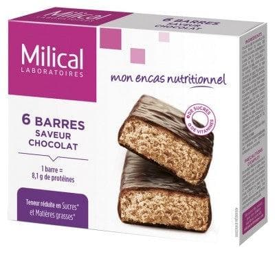 Milical - 6 Slimming Bars - Flavour: Chocolate