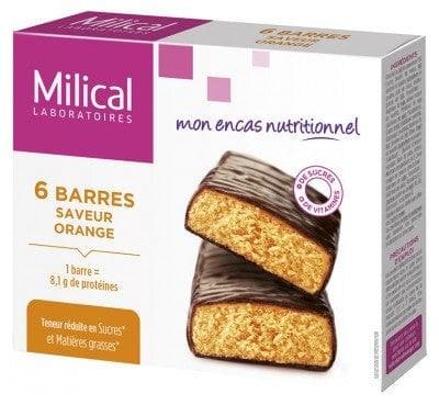 Milical - 6 Slimming Bars - Flavour: Orange