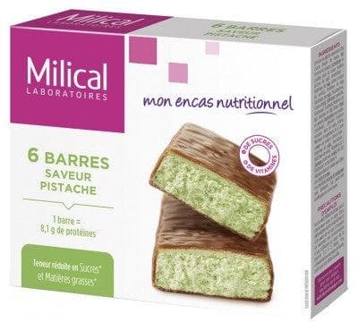 Milical - 6 Slimming Bars - Flavour: Pistachio