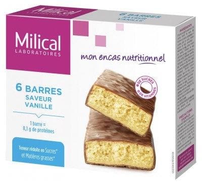 Milical - 6 Slimming Bars - Flavour: Vanilla