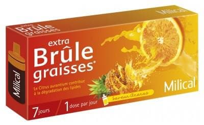 Milical - Extra Pineapple Fats Burner 7 Single Doses