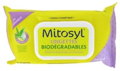 Mitosyl - Biodegradable Wipes 72 Wipes