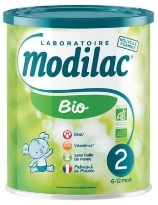 Modilac - Organic 2nd Age 6-12 Months 800 g