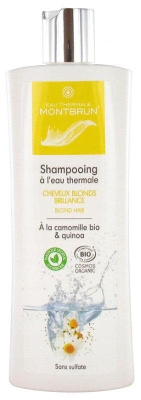 Montbrun Organic Shampoo with Thermal Water Blond Hair Brilliance 250ml