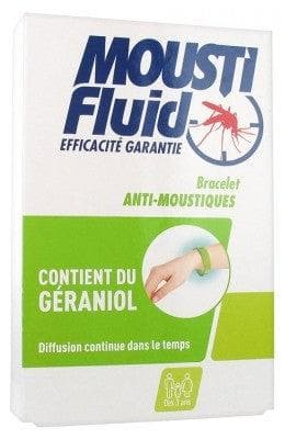 Moustifluid - Mosquitoes Repellent Wristband - Colour: Green