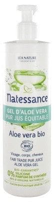 Natessance - Fair Trade Pure Juice Aloe Vera Gel 400ml
