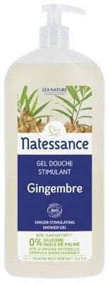Natessance - Organic Ginger Stimulating Shower Gel 1L